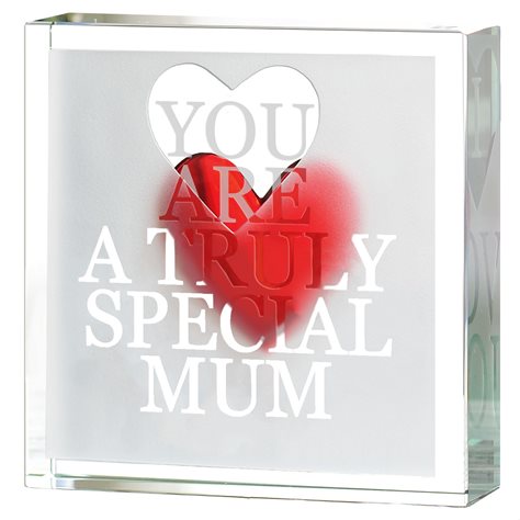 Medium Paperweight "You Are A Truly Special Mum"