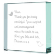 Personalised Medium Paperweight Birdie
