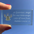 Personalised Landscape Token Silver Angel
