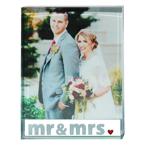 Large Frame, "Mr & Mrs" Portrait