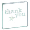 Miniature Token Thank You Silver Star