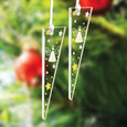 Icicle Pair Angel & Stars