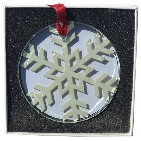 Large Christmas Big White Snowflake