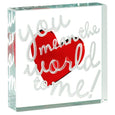 Medium Paperweight You Mean The World To Me