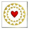 Miniature Token Eternal Love Golden Circle