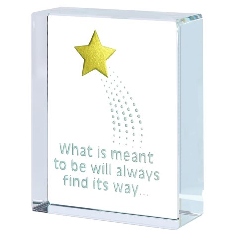 Token Gold Star "...Meant To Be"