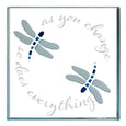 Miniature Token 2 Dragonflies Change