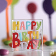 Miniature Token Happy Birthday Shout