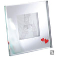 Mini Mirror Frame 2 Hearts Red