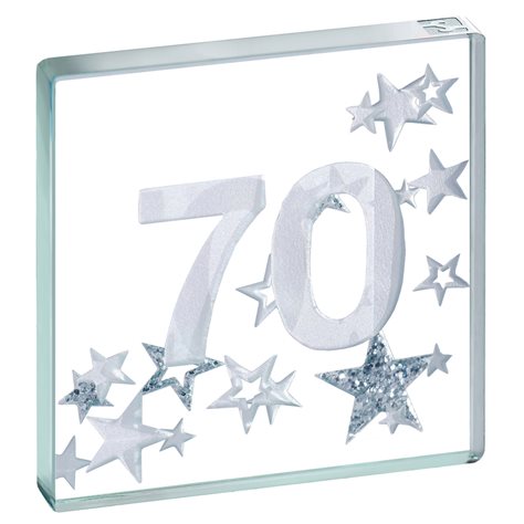 Miniature Token Glitter Stars 70