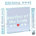 Miniature Token Mother Of The Bride Red Heart