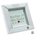Miniature Token Mother Of The Bride Red Heart