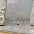 Miniature Token Mother Of The Groom Red Heart