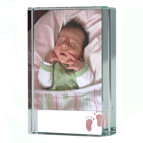 Dinky Frame Baby Feet Pink