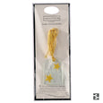 Glass Gift Tag Well Done Gold Stars