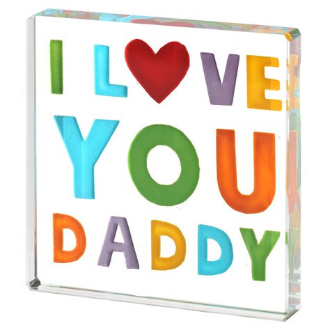 Miniature Token I Love You Daddy