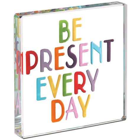 Miniature Token Be Present Every Day