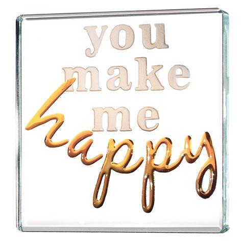 Miniature Token You Make Me Happy