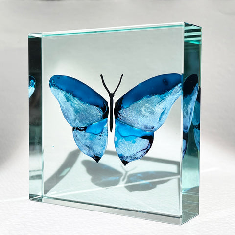 Uniquely Painted Butterfly Totem