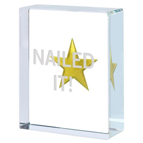 Token Gold Star "Nailed It!"