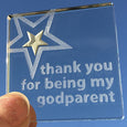 Miniature Token Thank You Godparent