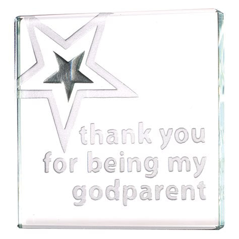 Miniature Token Thank You Godparent