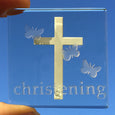 Miniature Token Christening Cross