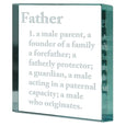 Large Paperweight Father, Only 1