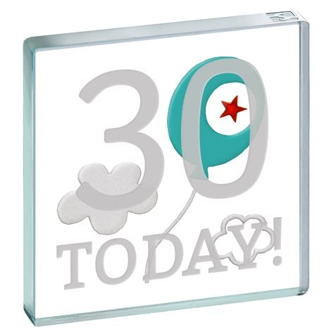 Personalise Numbers on Miniature Token Birthday Balloon