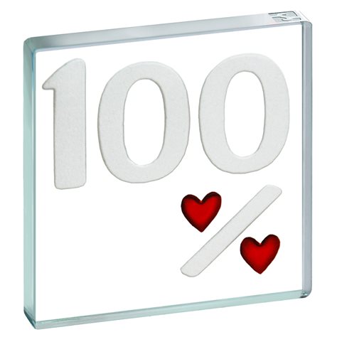 Miniature Token 100% Love