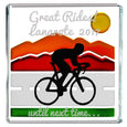 Personalised Miniature Token Road Cyclist