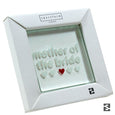 Miniature Token Mother Of The Bride Red Heart