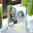 Square Mirror Frame "Me And My Dad"