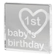 Miniature Token Babys 1st Birthday