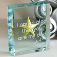 Personalised Token, "I'm so glad, that you're my dad" sign your name