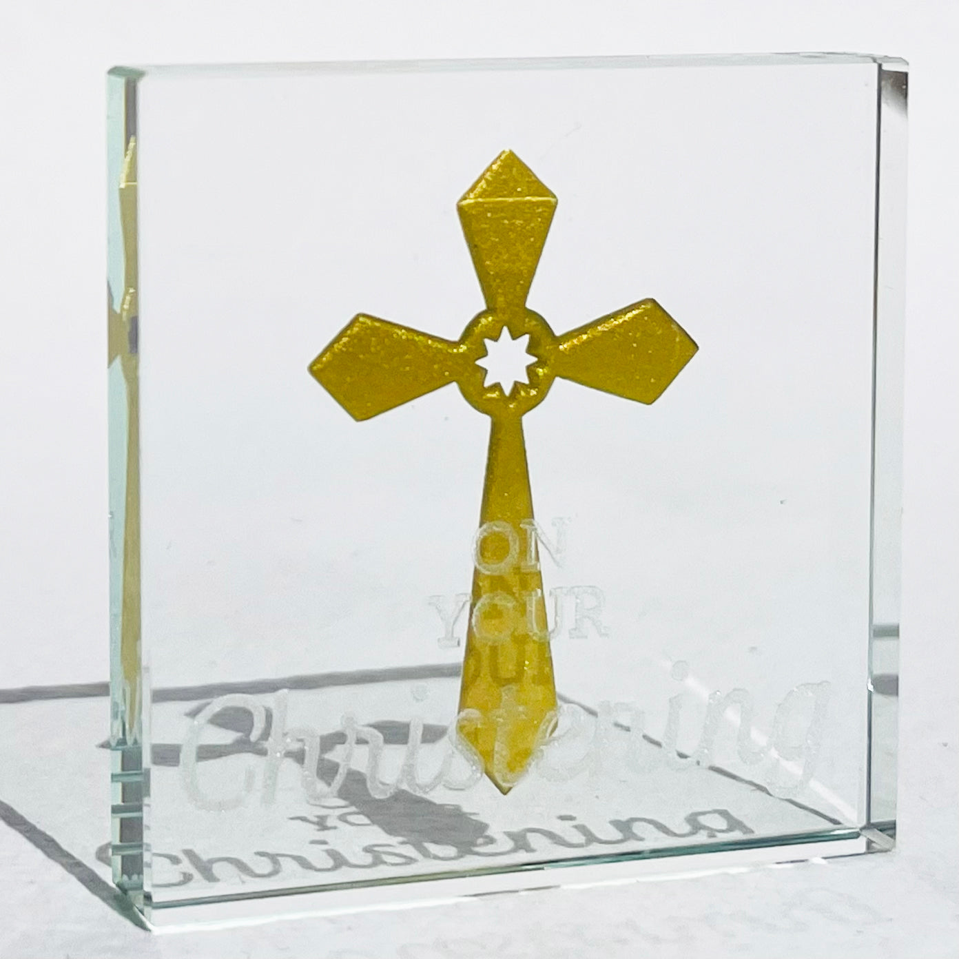 Mini Token Christening Cross - 2 pieces only