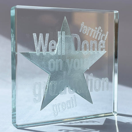 Miniature Token Graduation Silver Star – Spaceform