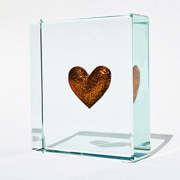 One-Off Token Glitter Bronze